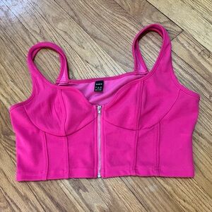 SHEIN Pink Crop Top
